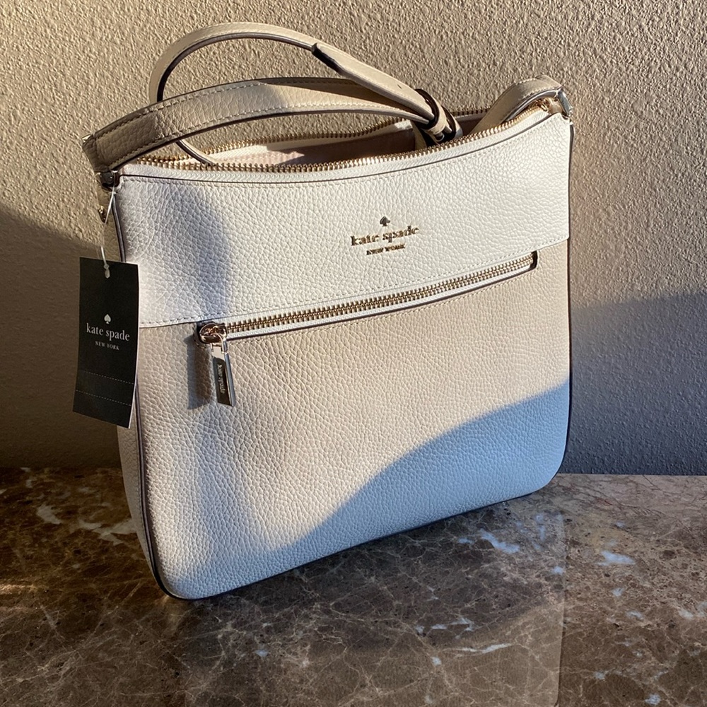Kate Spade ♠️ Leila KB648 Swingpack Crossbody,  Colorblock Pebbled Leather, NWT